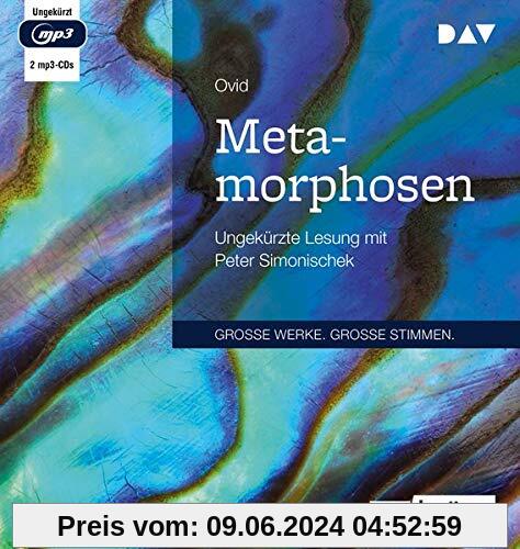 Metamorphosen: Ungekürzte Lesung mit Peter Simonischek (2 mp3-CDs)